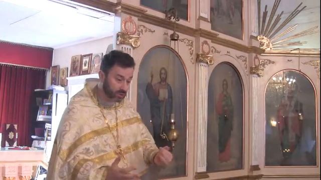 Проповедь 14/01/2018 Литургия Василия Великого смотреть онлайн