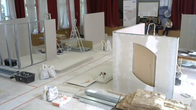 Демонстрационный экзамен по компетенции "Cухое строительство и штукатурные работы" - День 9. смотреть онлайн