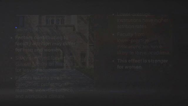 Gender and retention patterns among US faculty. смотреть онлайн