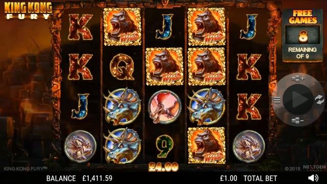 Tragamonedas King Kong Fury - Juegos de Casino Gratis смотреть онлайн