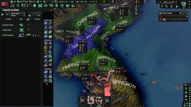 CAN NORTH KOREA REUNITE THE WHOLE KOREA?! Hoi4 Cold War Iron Curtain Mod - Hearts of Iron IV смотреть онлайн