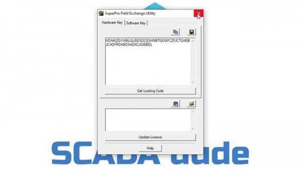 How to update Geo SCADA USB key