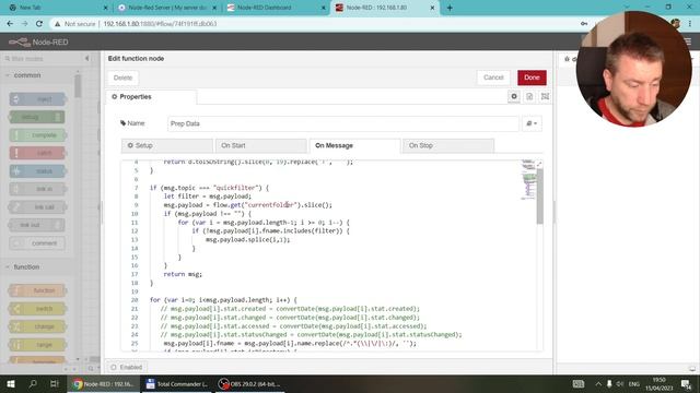 Adding quick filter for the Node-Red file browser смотреть онлайн