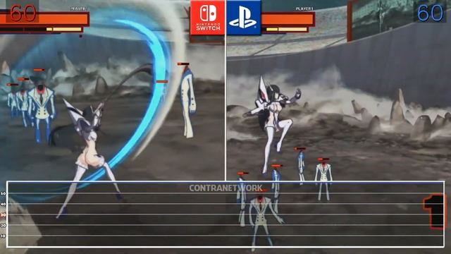 Kill la Kill The Game: IF | Switch VS PS4 | Frame Rate TEST смотреть онлайн