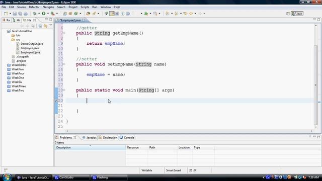 Java Tutorial: Creating Objects смотреть онлайн