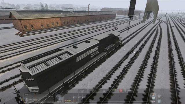Train Simulator 2018: Horseshoe Curve - Norfolk Southern C39-8 - The Hostler смотреть онлайн