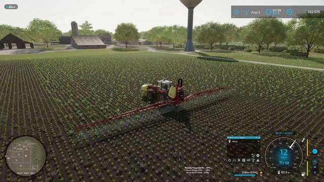 Farming Simulator 22 - часть 44. Весна, работа, суета. Конец отдыху, начало полевых работ. смотреть онлайн