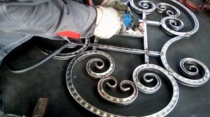 Классный узор для ворот и калитки Холодная ковка