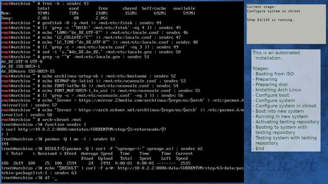 Arch Linux installation recording to kernel 5.11.11-arch1-1 (testing) смотреть онлайн