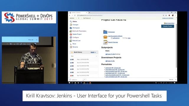 PowerShell+ 2019 - Jenkins - User Interface for your Powershell tasks by Kirill Kravtsov смотреть онлайн