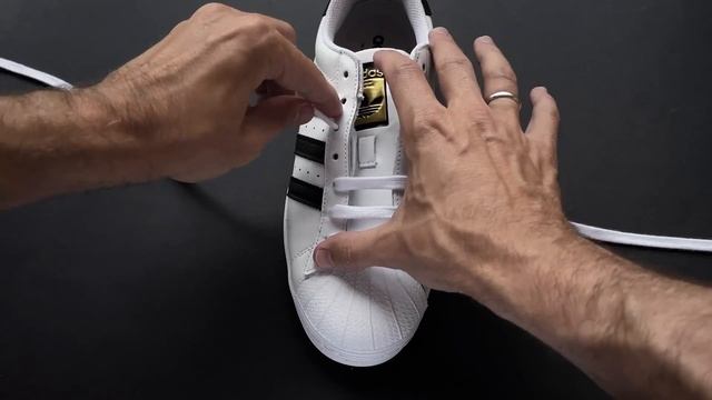 Adidas Superstar Bar lace styles | Adidas Superstar Lace Tutorial смотреть онлайн