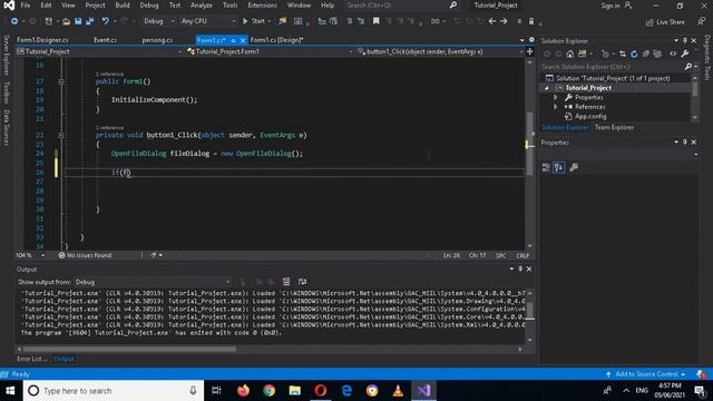 OpenFileDialog in c# - C# OpenFileDialog - How to use Open File Dialog in c# - Visual Studio смотреть онлайн