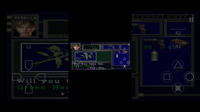 Resident Evil Ø Demake For PSX Cheat Test With DuckStation Emulator смотреть онлайн