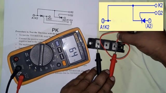 ????????? ?? ??? ??????? ????????? | Procedure to Test the Thyristor with the help of Multimeter смотреть онлайн