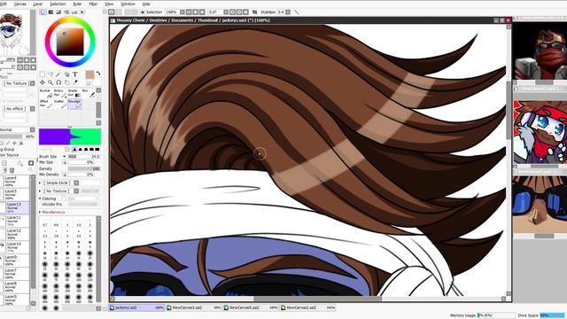 [ROBLOX Speedpaint] - Jackeryz (90's Anime Style) смотреть онлайн