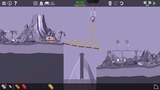 Poly Bridge 2 | 2-15 Weight Distribution смотреть онлайн