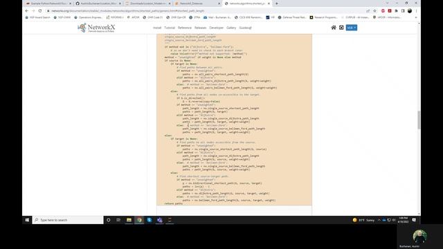 NetworkX Distances смотреть онлайн