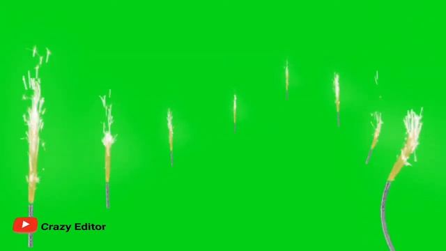 GREEN SCREEN sparklers candles effects animations HD | chroma key sparkle effects | by Crazy Editor смотреть онлайн