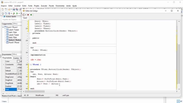 #005 Programando com Lazarus смотреть онлайн