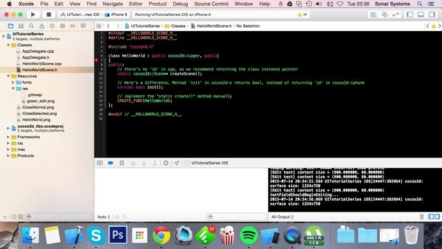 Cocos2d-x UI C++ - UIEditBox смотреть онлайн