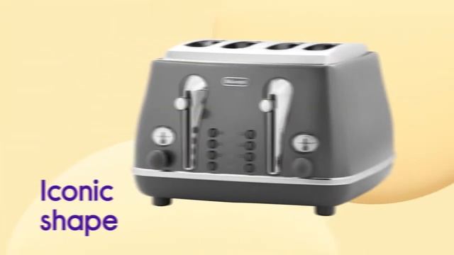 Delonghi Icona Metallics CTOT4003.GY 4-Slice Toaster - Grey | Product Overview | Currys PC World смотреть онлайн