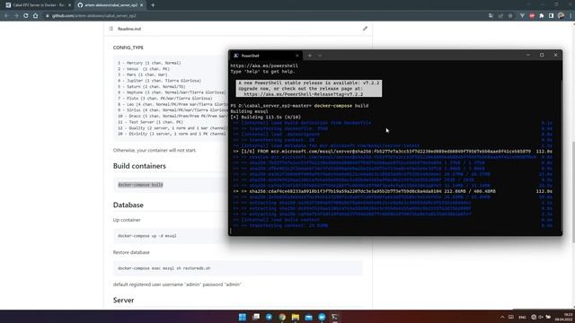 Cabal EP2 Windows install (Docker) смотреть онлайн