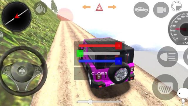 Indian Cars Simulator 3D || Off-road 4x4 Jeep Car Driving Android Game Play Video | Android Car Gam
