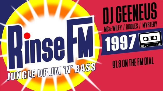 DJ Geeneus Ft Wiley, Mystery Major & Riddles - Drum N Bass Set Rinse FM 91.8 1999 смотреть онлайн