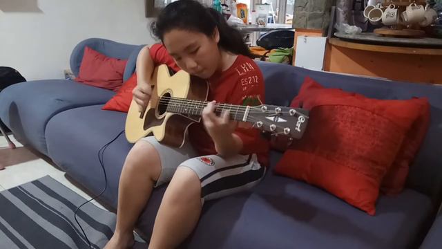On Cloud Nine - Sungha Jung (Fingerstyle guitar cover by Megan Alexis) смотреть онлайн