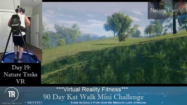 VR Fitness - NATURE TREKS VR - Game Hard Get Fit - Day 19 of 90 смотреть онлайн