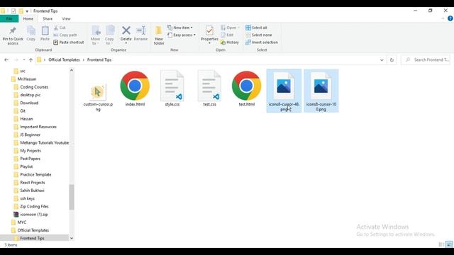 Custom Cursors - CSS Only | Mouse Pointer | PNG Cursors смотреть онлайн