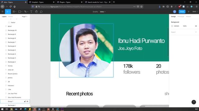 Plugin Unsplash dan Material Design Icon di Figma #2 смотреть онлайн