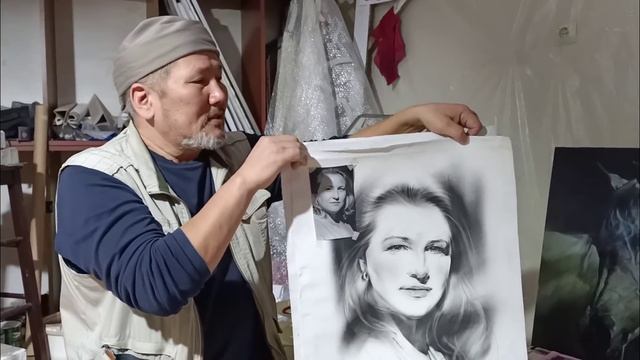 В Мастерской Художников: Болот Мамбетов и Умут Мамбетова смотреть онлайн