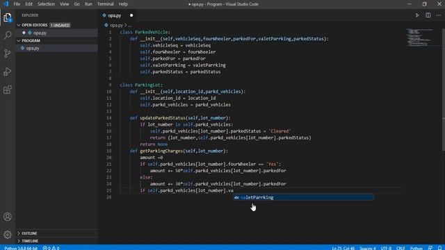 Python OPA Coding Solution | TCS Xplore OPA Python Code Solution June 12 | Parked vehicle Problem смотреть онлайн
