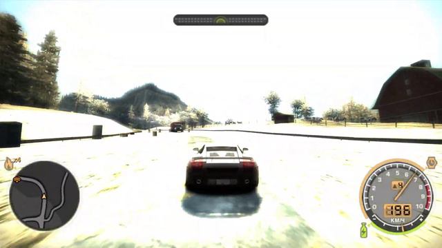 NFS: Most Wanted зимнее прохождение #22 - дуэль с Вебстером смотреть онлайн