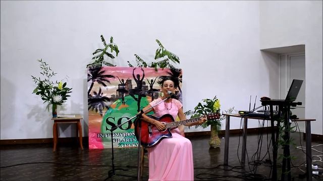 Любовь Карлова, песня "ДО СВИДАНИЯ", /Лазаревское, санаторий "Буревесник"/. смотреть онлайн