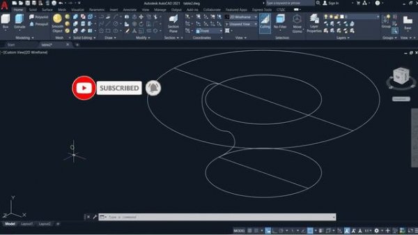 AutoCAD 2021 3D Modelling Tutorial For Beginners - Step By Step !!