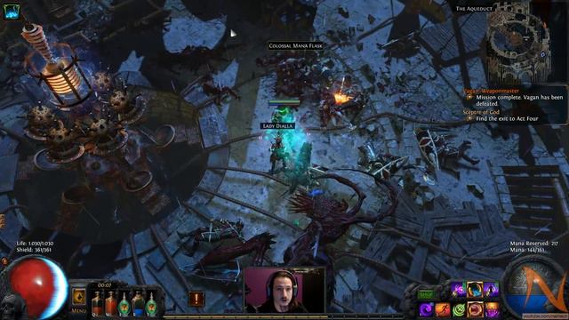 Dominus - Ep #18 - Hardcore Chaos Shadow - Path of Exile: Talisman League (v2.1.1) смотреть онлайн