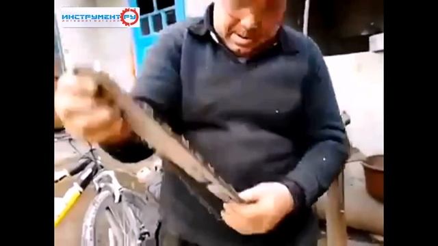 Как делать не нужно! самодельная цепная пила из болгарки смотреть онлайн