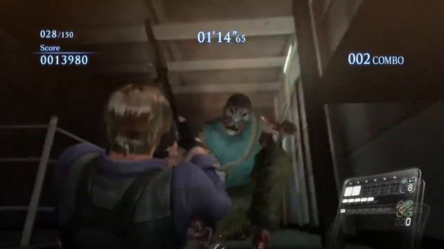 RESIDENT EVIL 6 Leon Mercenary mode смотреть онлайн