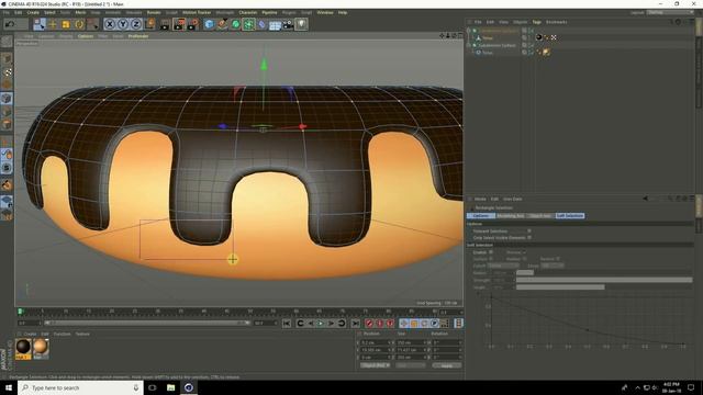 Cinema 4D Tutorial - How To Make Donuts | C4D Tutorial смотреть онлайн