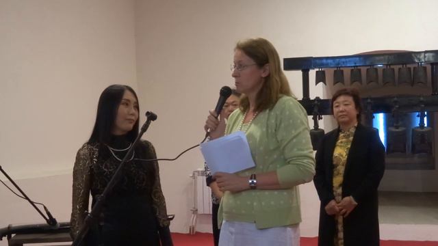 Ю.Б.Демиденко на открытии выставки смотреть онлайн