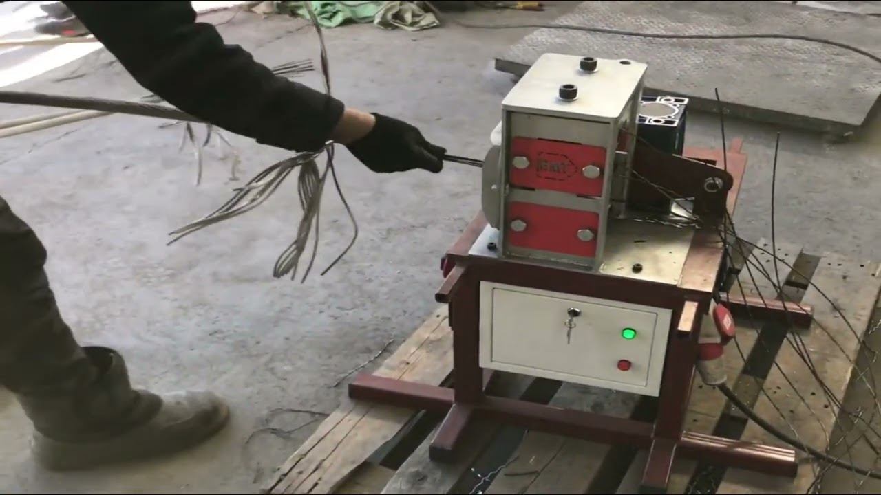 Станок для вытягивания стальной жилы смотреть онлайн