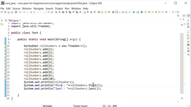 Collections In Java | Set Interface And Its Implementation Classes And Interfaces смотреть онлайн