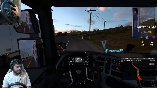 ETS2 Live | TruckersMP Live | Euro Truck Simulator 2 | Logitech G29 Gameplay | RKODE Gaming смотреть онлайн