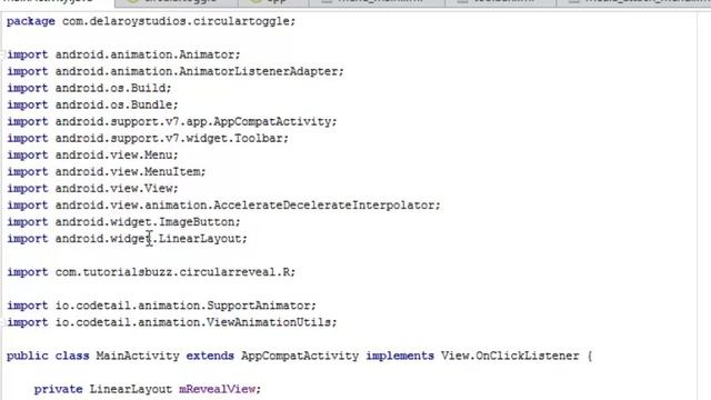 Whatsapp Like Android Circular Reveal Effect смотреть онлайн