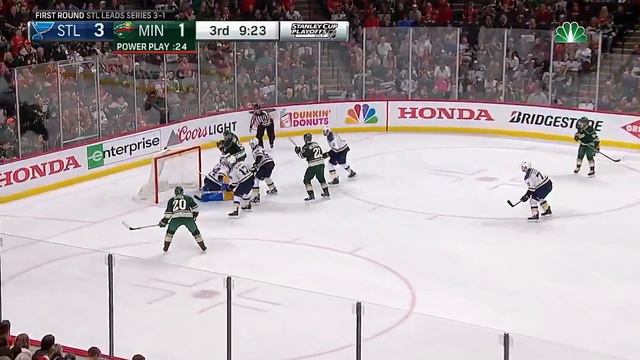 Миннесота – Сент-Луис (22.04.17) Владимир Тарасенко–ГОООЛ!!! Краткий обзор...