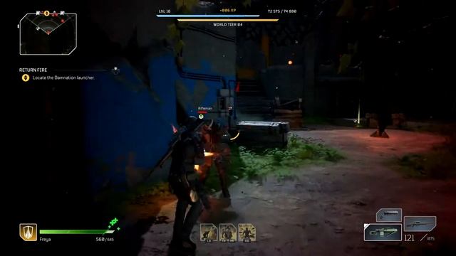 OUTRIDERS Walkthrough Part 21 "Return Fire" смотреть онлайн