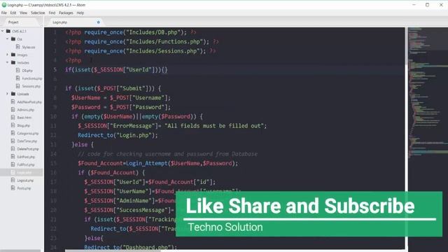 CMS Restricting Login Page Using PHP смотреть онлайн
