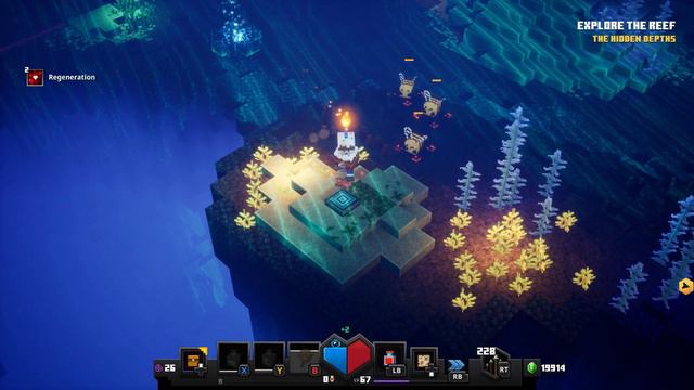 Minecraft Dungeons: Hidden Depths DLC - CORAL RISE [ FULL GAMEPLAY WALKTHROUGH ] смотреть онлайн